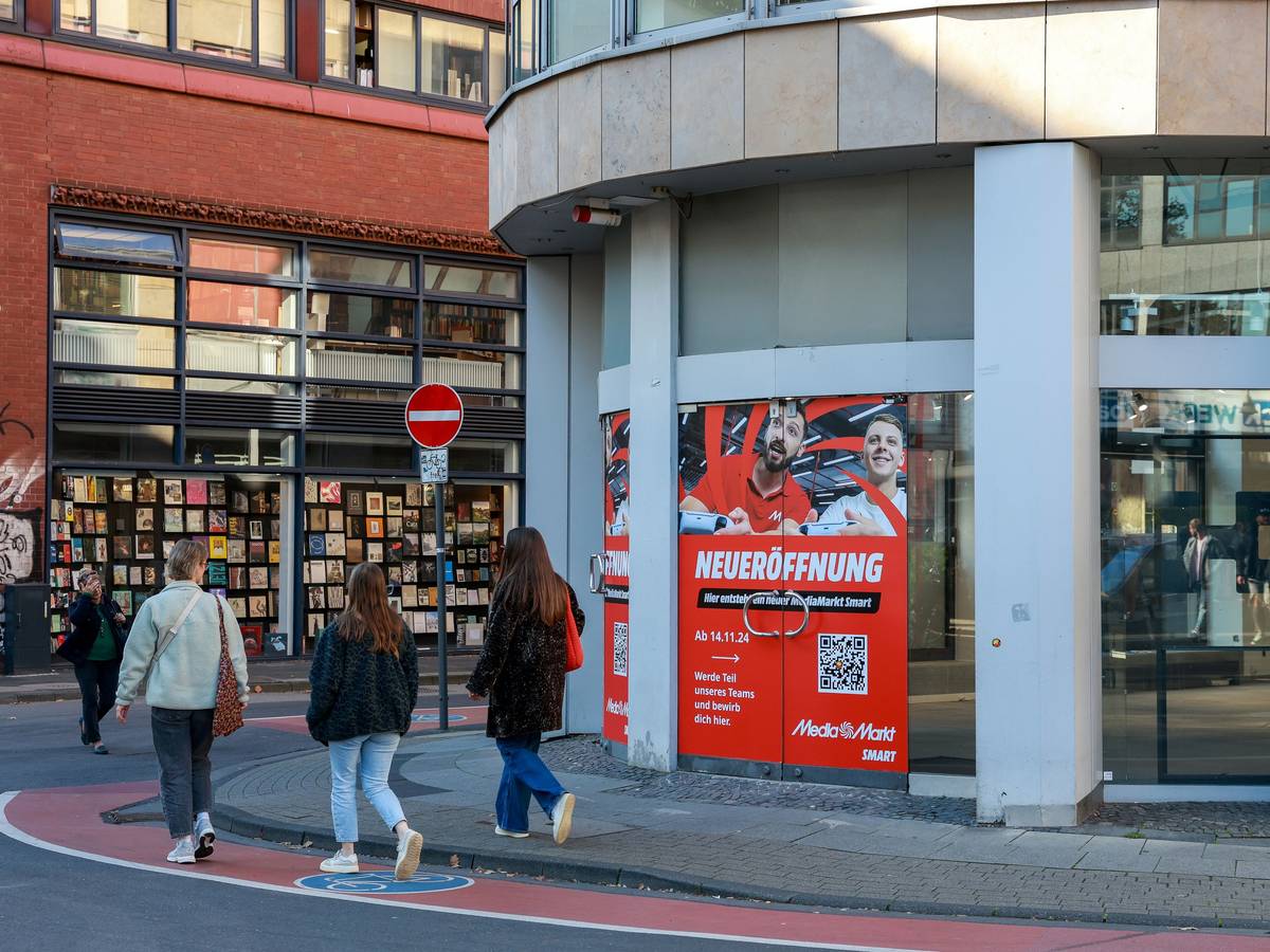 Mediamarkt Smart Ehrenstraße in Köln.