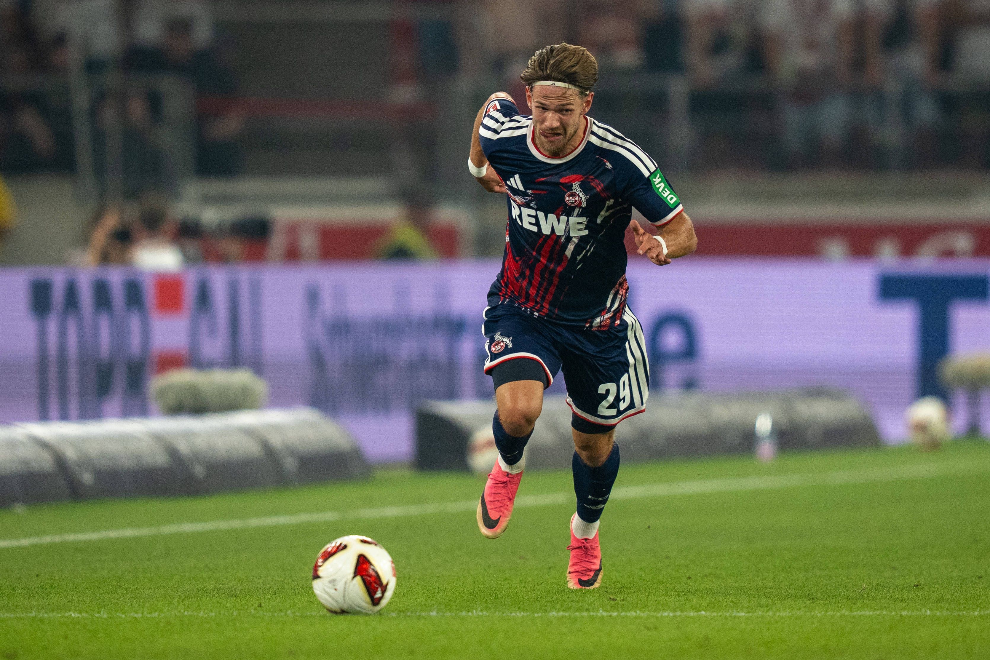 Jan Thielmann im Spiel gegen Stuttgart.