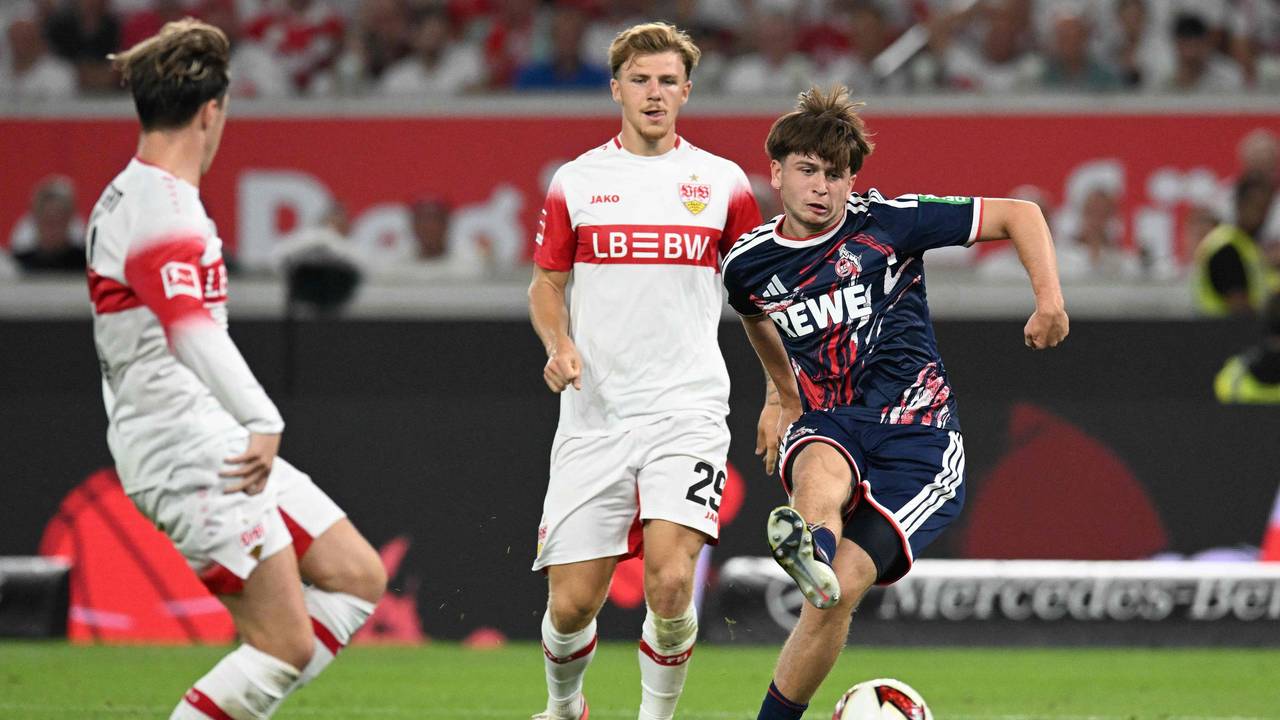Mikey Moore beim Spiel gegen Stuttgart.
