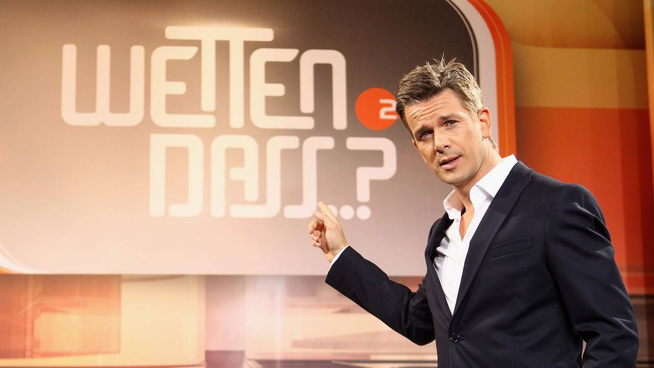 Von 2012 bis 2014 moderierte Markus Lanz die ZDF-Unterhaltungsshow „Wetten, dass..?“. (Bild: Getty Images / Mathis Wienand)