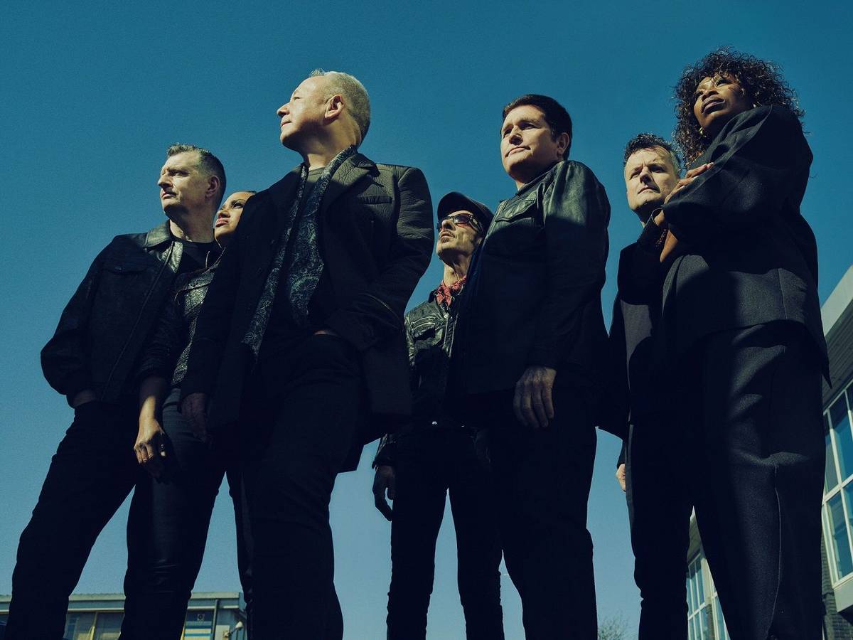 Die Rockband Simple Minds.