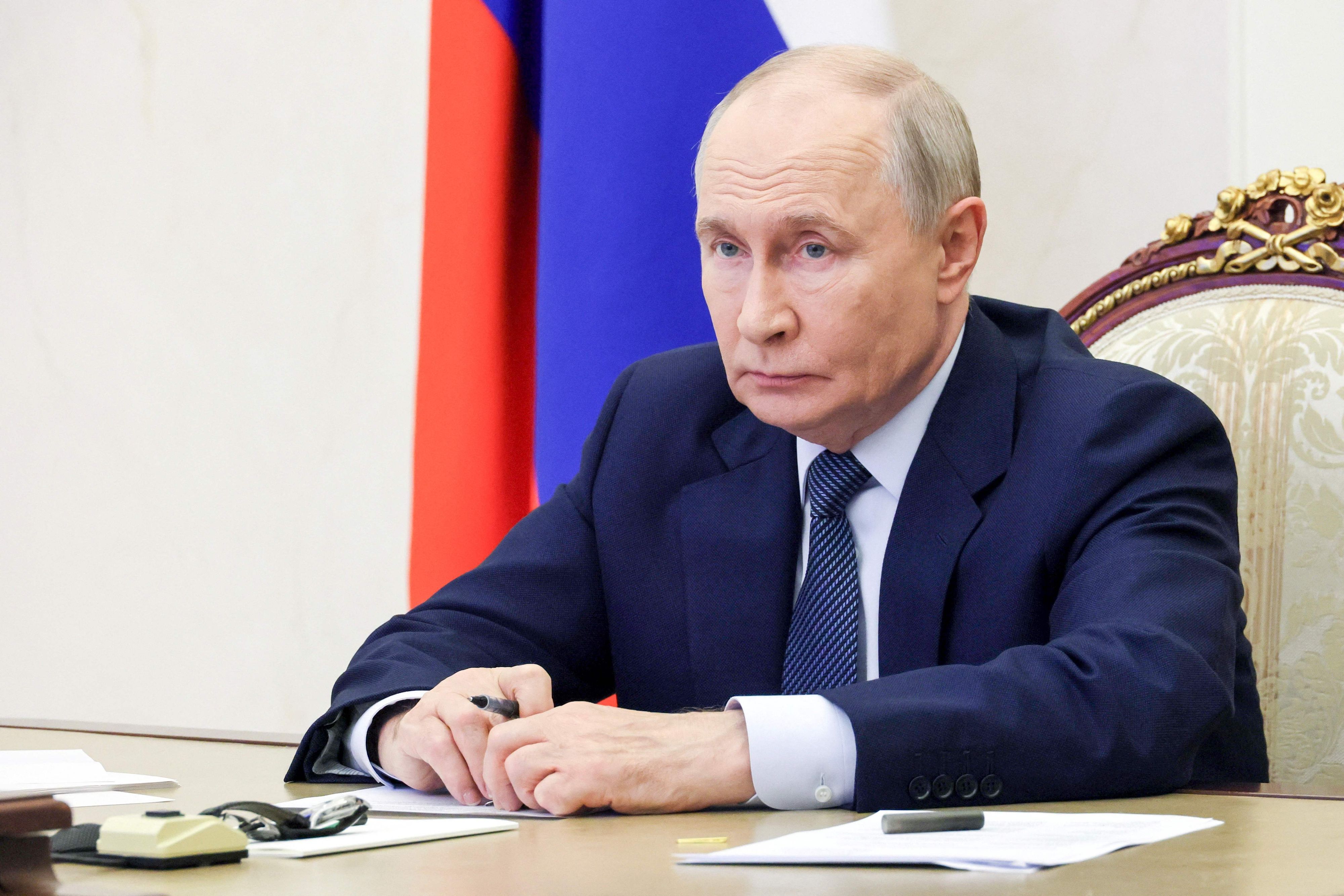 .Russlands Präsident Wladimir Putin am 4. September in Moskau.