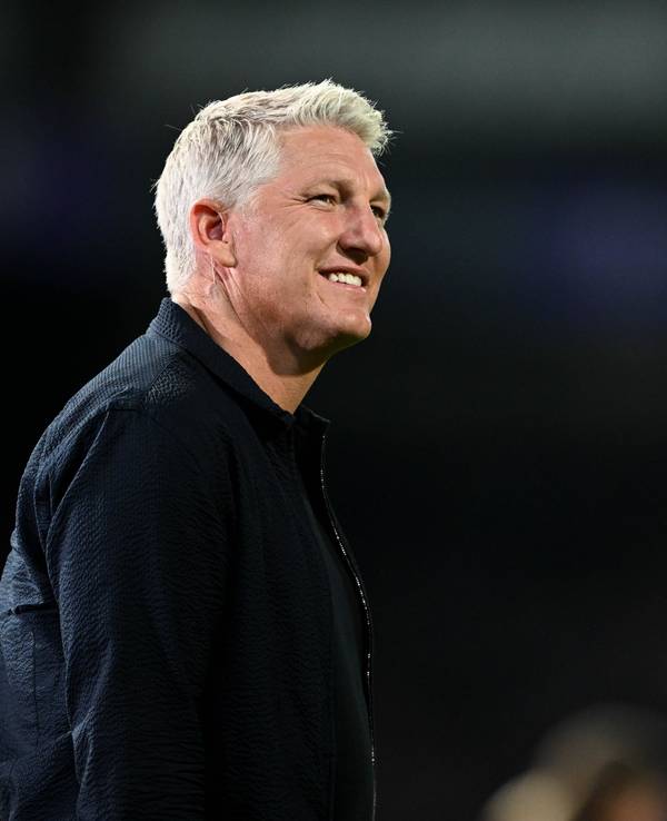 Bastian Schweinsteiger lächelt.