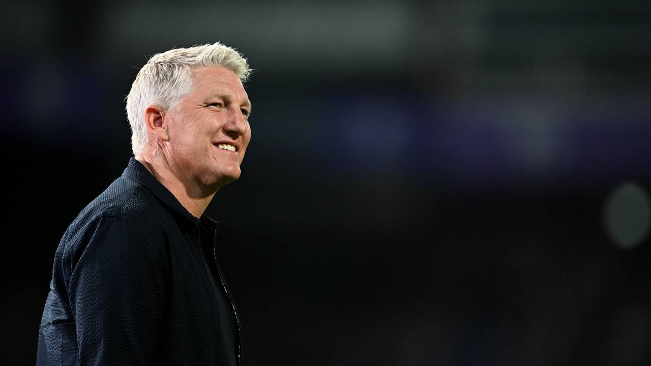 Bastian Schweinsteiger lächelt.