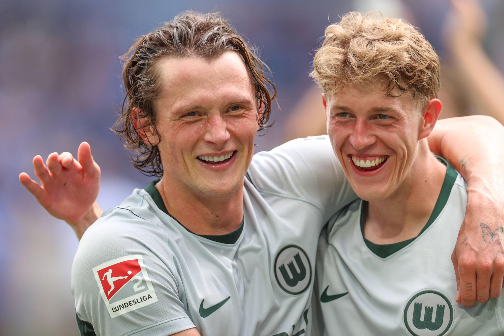 Torjubel beim VfL Wolfsburg.