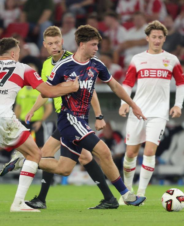 Mikey Moore im Spiel gegen Stuttgart.