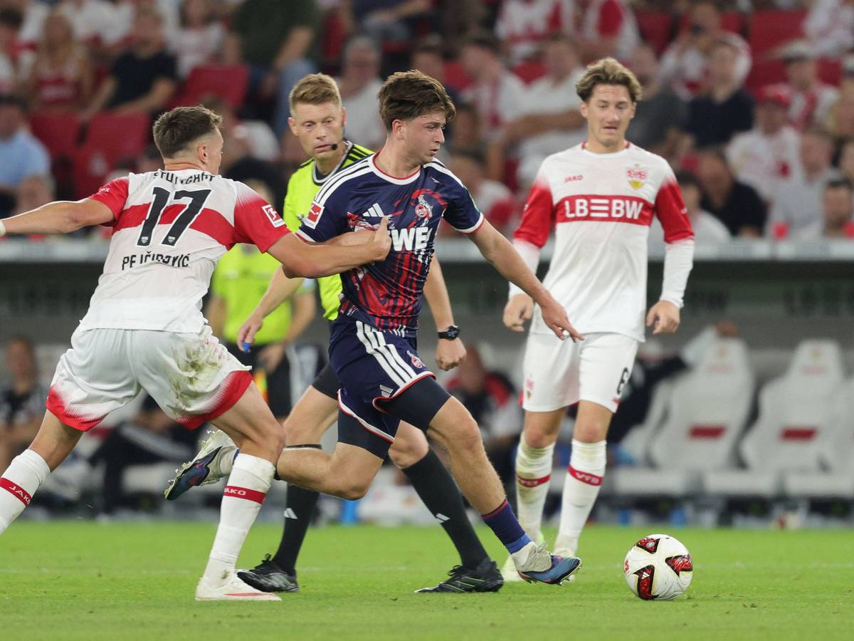 Mikey Moore im Spiel gegen Stuttgart.