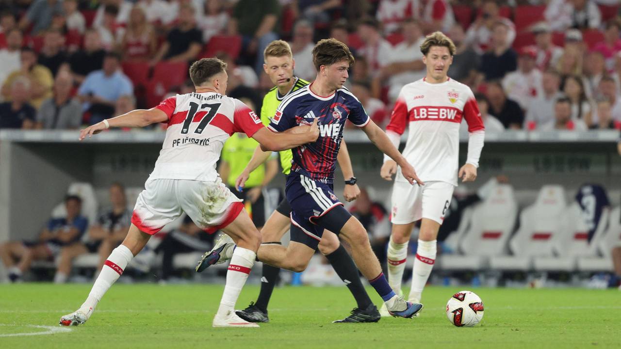 Mikey Moore im Spiel gegen Stuttgart.