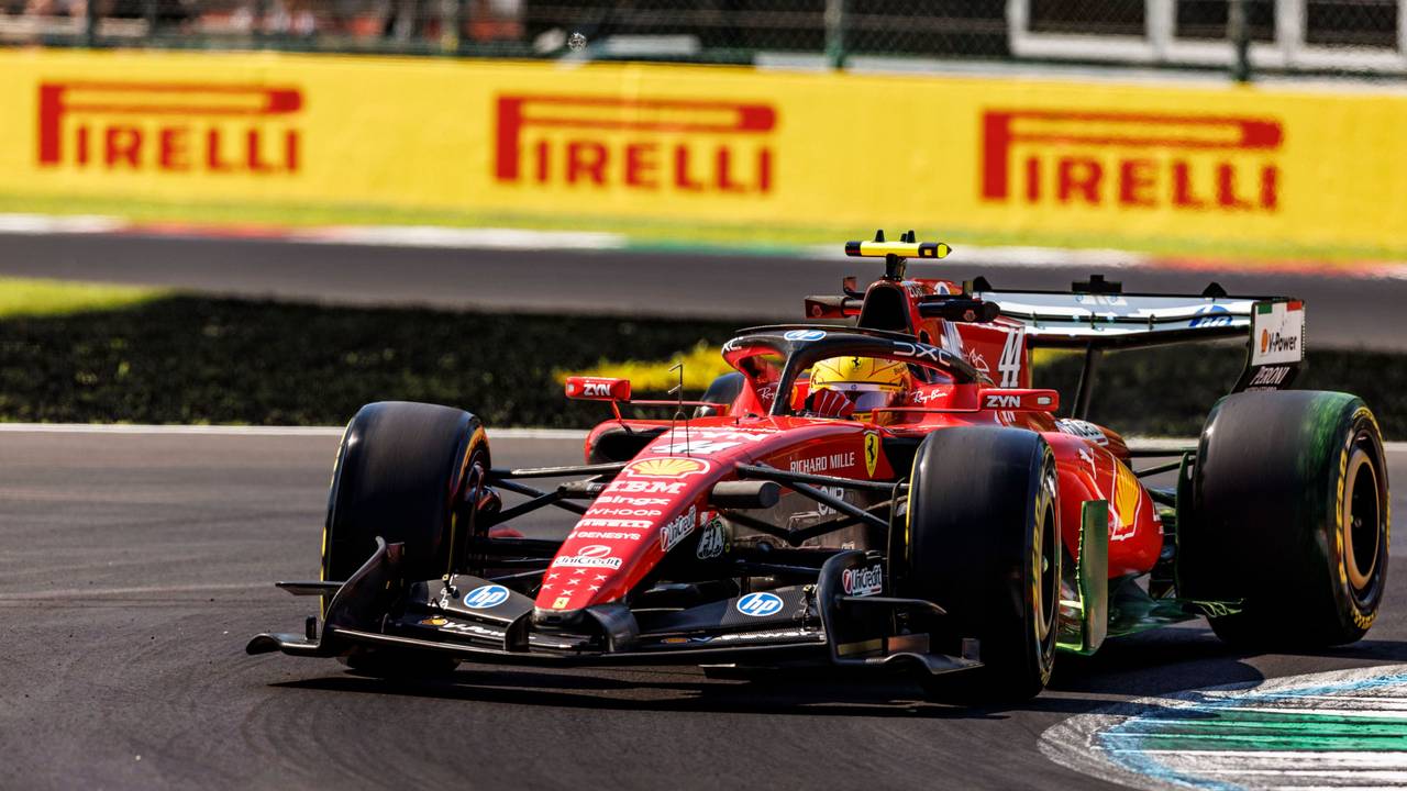 RECORD DATE NOT STATED 4th September 2026 Autodromo Nazionale Monza, Monza, Italy Formula 1 Italian Grand Prix 2026 Free Practice Day Number 44 driver Lewis Hamilton of Scuderia Ferrari HP and Great Britain during First Practice at the Italian Formula 1 Grand Prix 2026 StephenxBlackberry