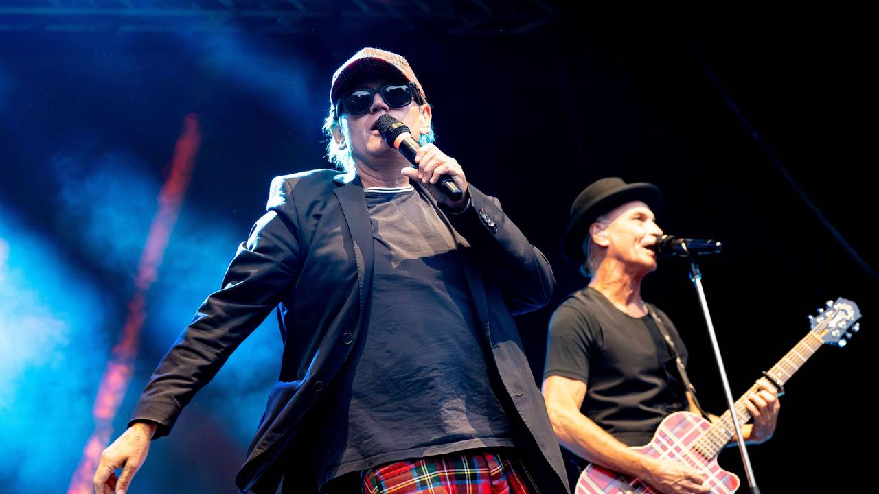 Harry Alfter und Peter Brings beim Brings-Konzert auf dem Roncalliplatz.
