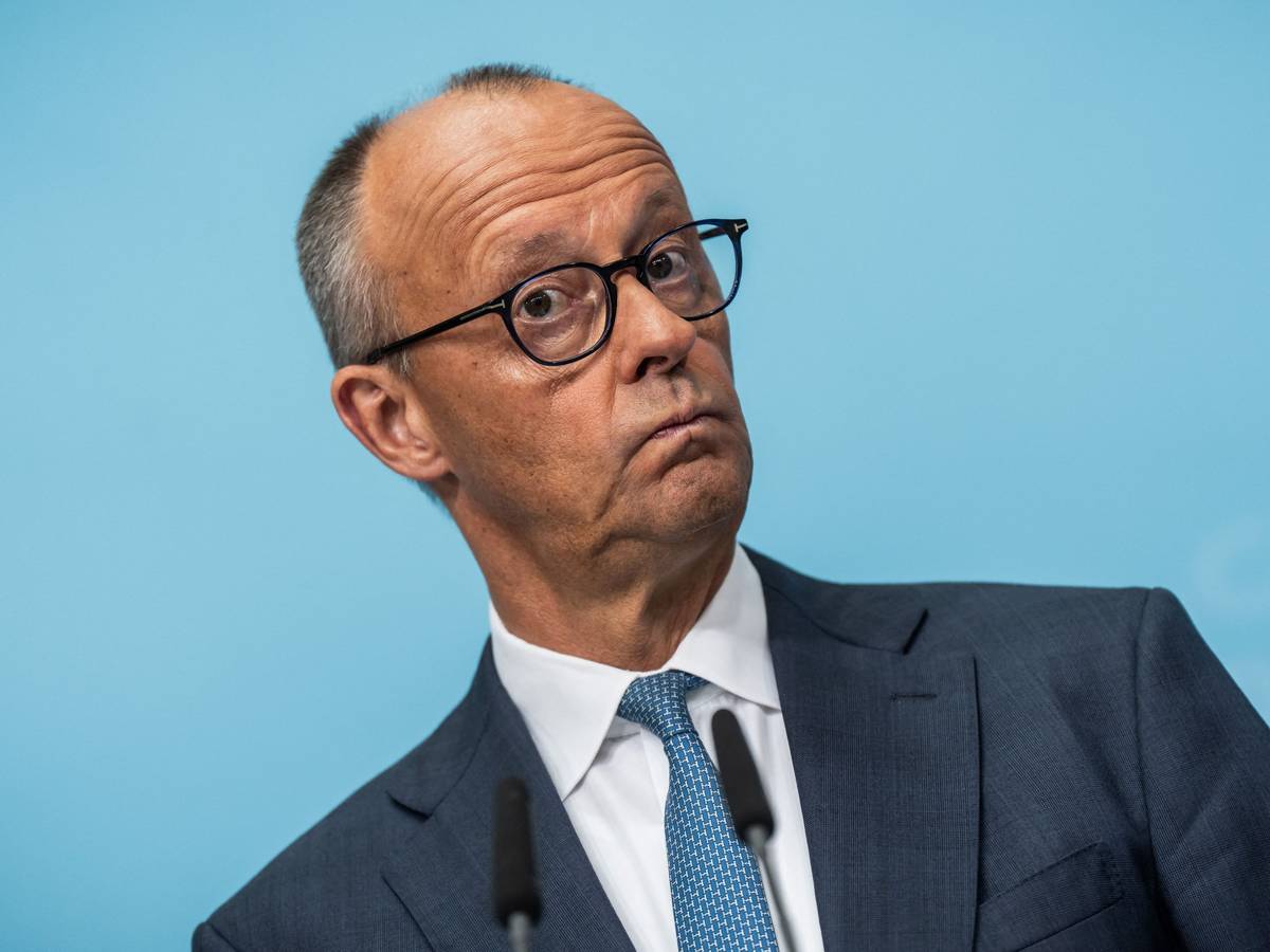 07.09.2026, Berlin: Friedrich Merz, Bundeskanzler und CDU-Vorsitzender, nimmt nach der Sitzung des CDU-Bundesvorstands im Konrad Adenauer Haus an einer Pressekonferenz teil. Foto: Michael Kappeler/dpa +++ dpa-Bildfunk +++