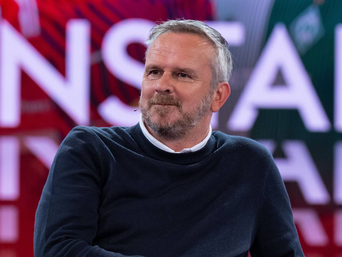 Didi Hamann, Sky-Experte, nimmt in einem TV-Studio an einer Presseveranstaltung teil.