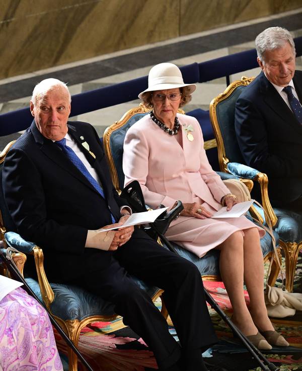 Dänische und norwegische Royals Seite an Seite.