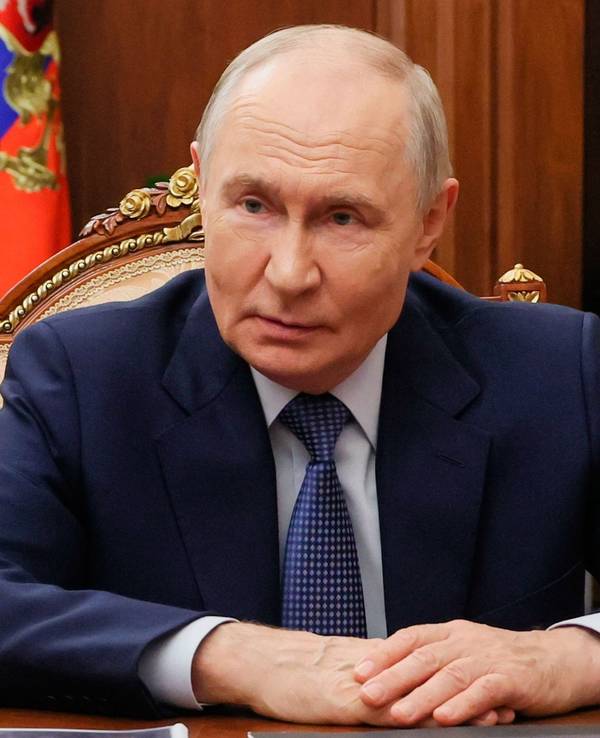 Der russische Präsident Wladimir Putin bei einem Treffen am 7. September im Kreml.
