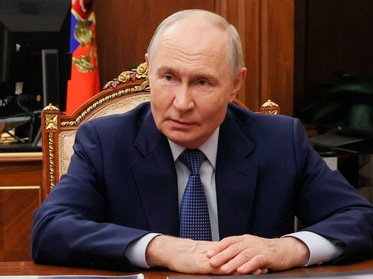 Der russische Präsident Wladimir Putin bei einem Treffen am 7. September im Kreml.