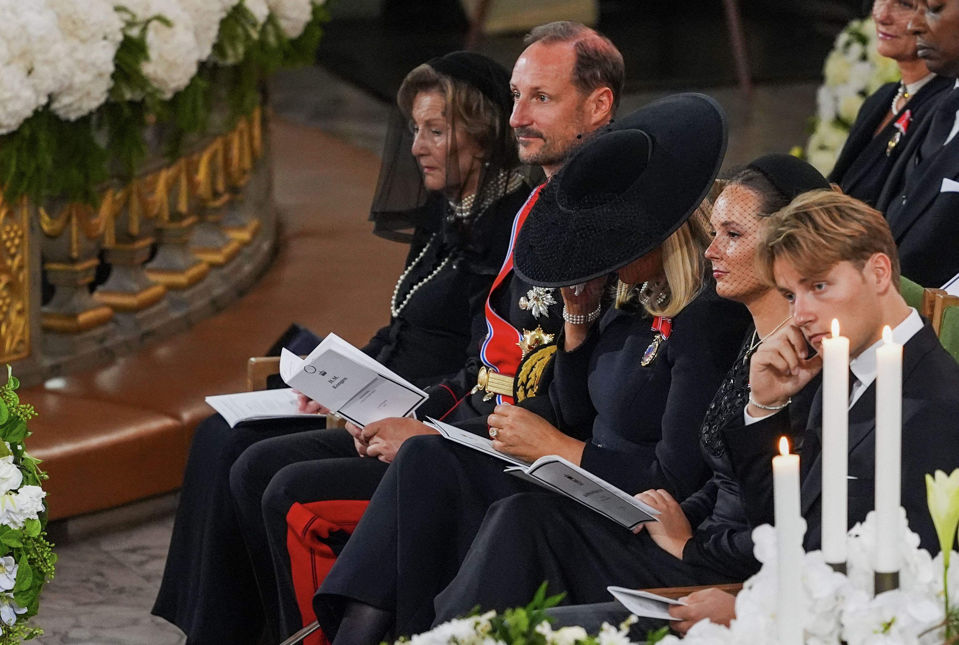 Die Royals trauen um König Harald.