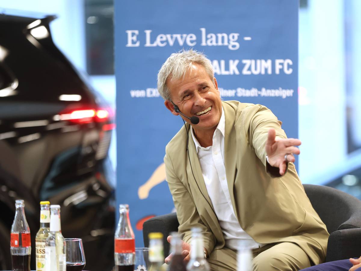 08.09.2026. Köln: FC-Talk am Abend mit Weltmeister Pierre Littbarski, FC-Geschäftsführer Thomas Kessler und Ex-FC-Kaderplaner Jörg Jakobs. Foto: Martina Goyert