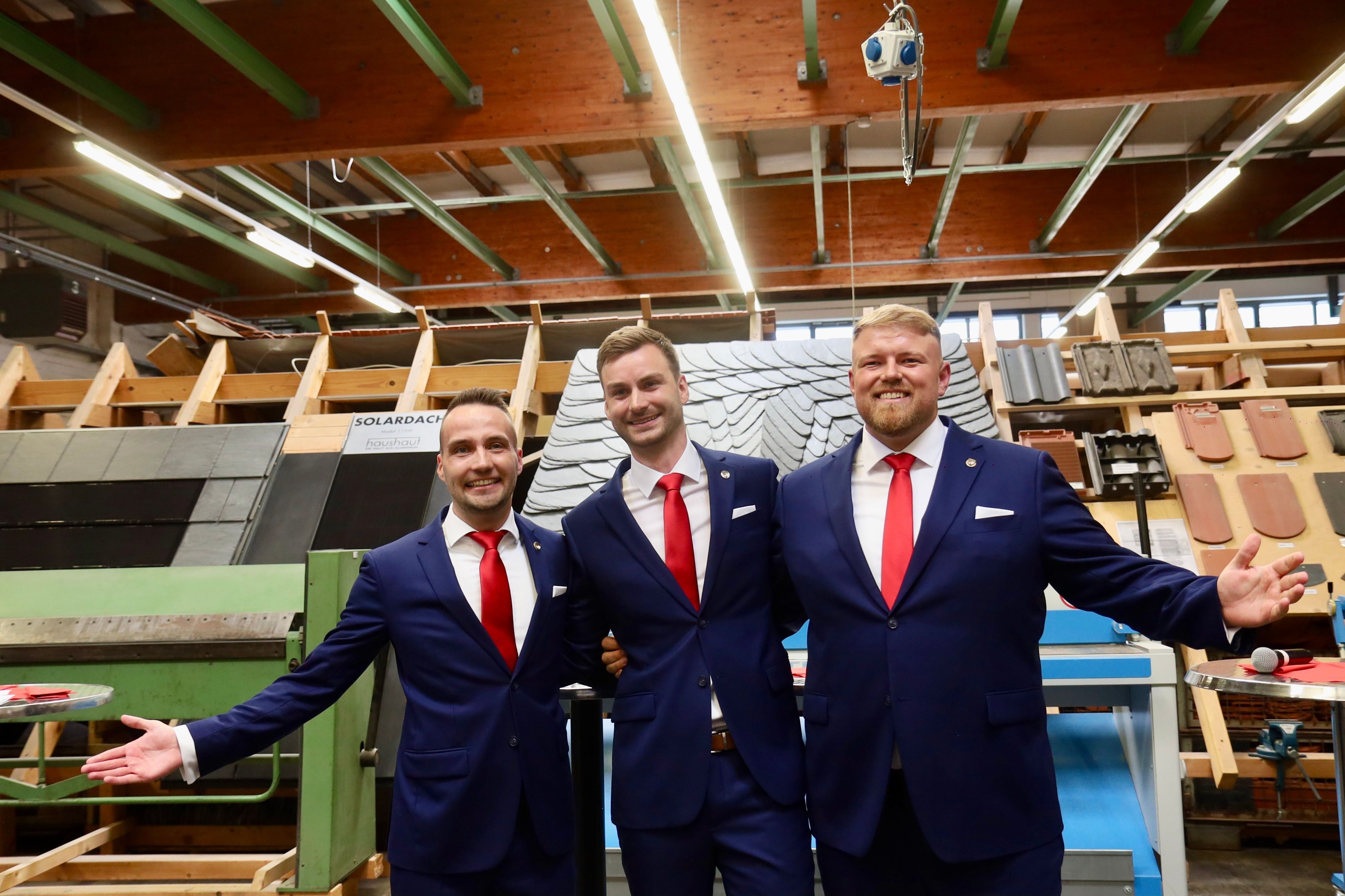 Prinz Marius I., Bauer Alex und Jungfrau Johanna sind das designierte Kölner Dreigestirn 2027.