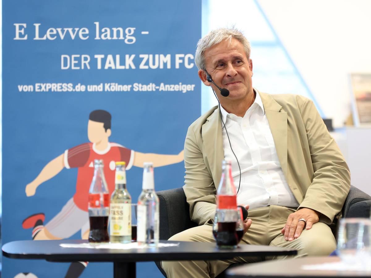 Weltmeister Pierre Littbarski beim FC-Talk