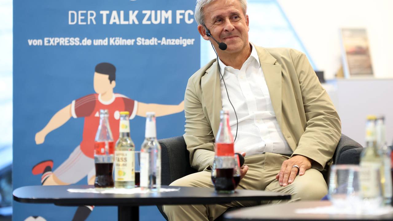 Weltmeister Pierre Littbarski beim FC-Talk