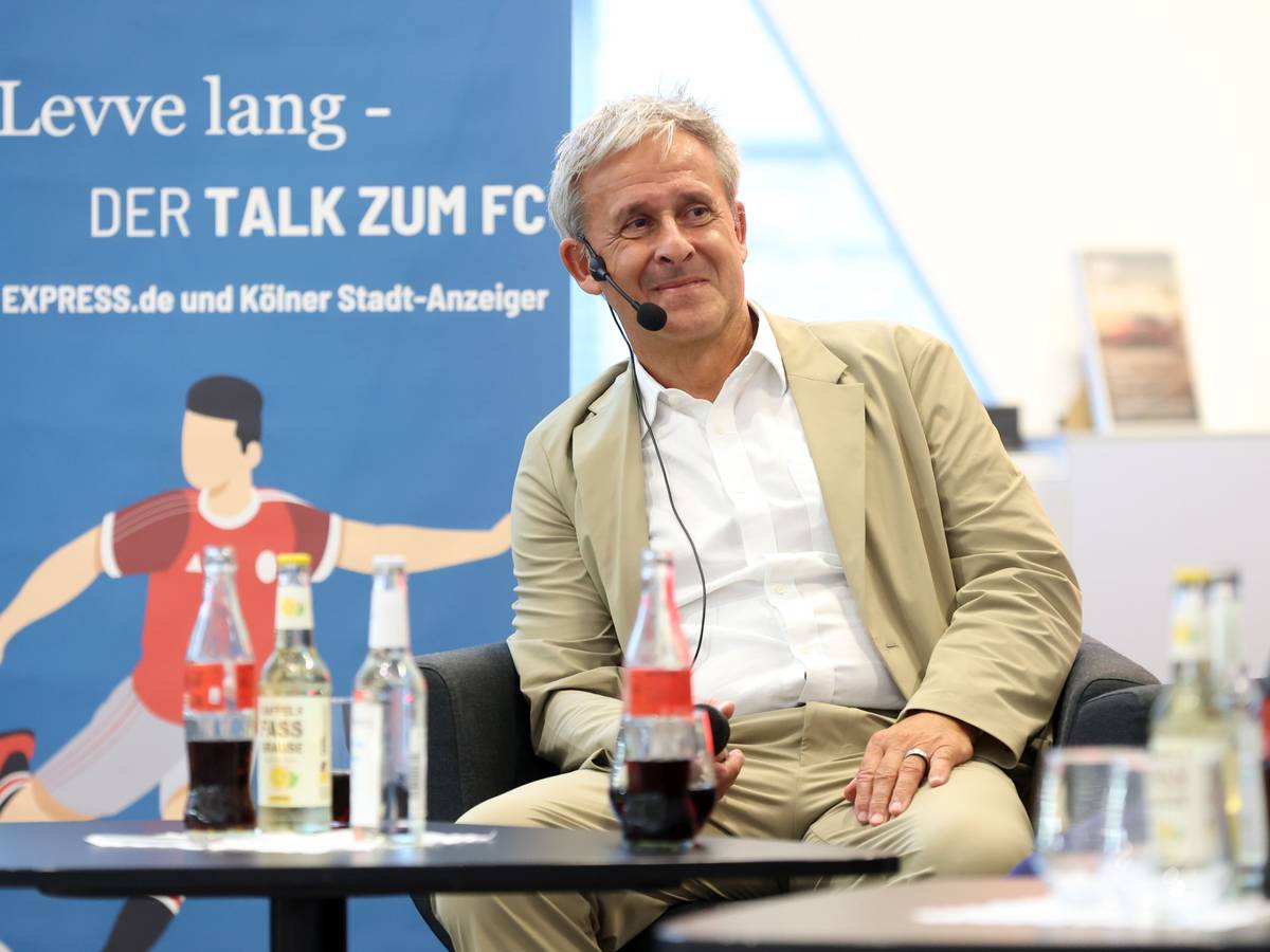 Weltmeister Pierre Littbarski beim FC-Talk