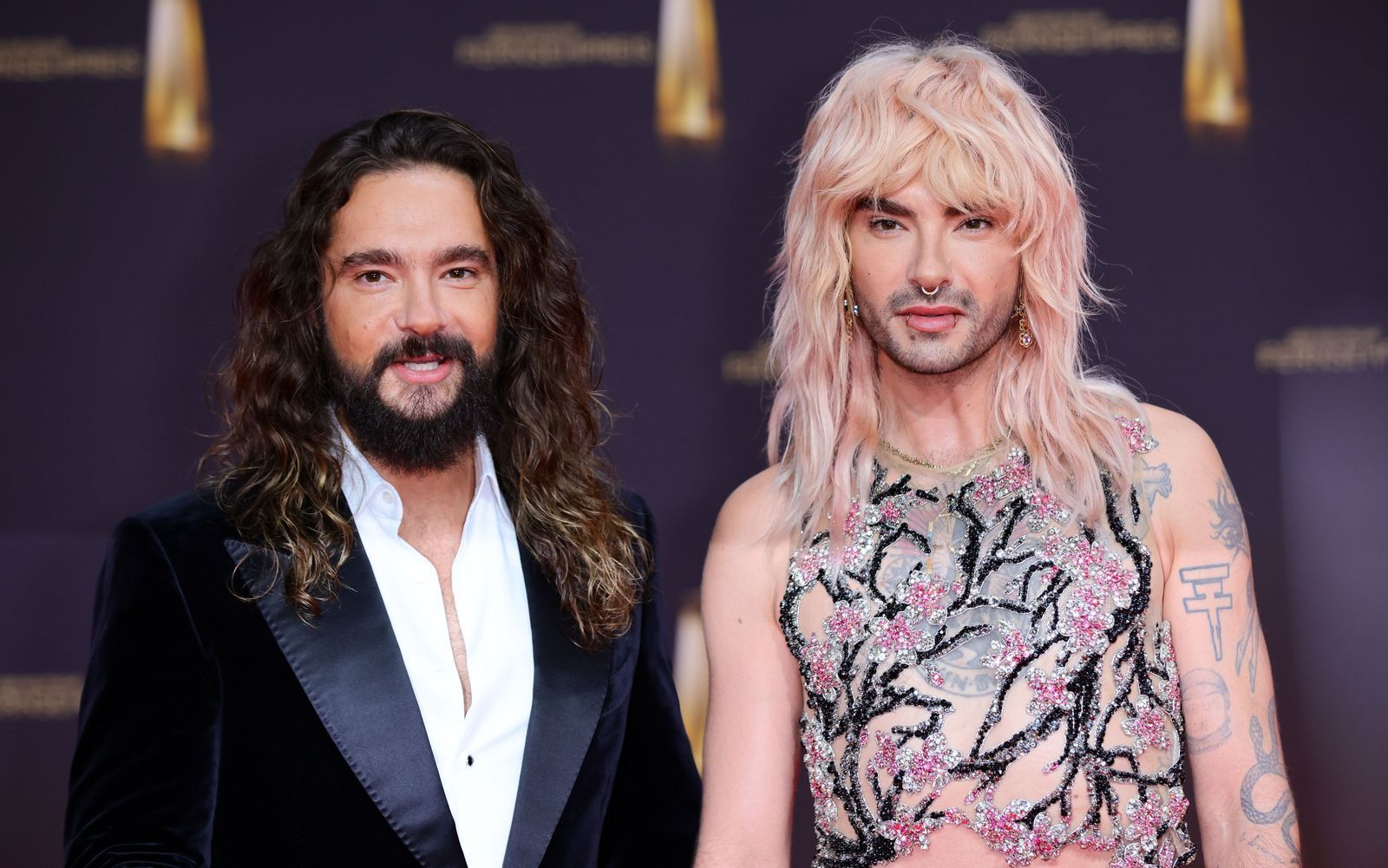 Tom Kaulitz (links) und sein Bruder Bill haben laut eigener Aussage nur „ganz wenige“ Freikarten für „Wetten, dass..?“ zur Verfügung gestellt bekommen. (Bild: 2024 Getty Images/Joshua Sammer)
