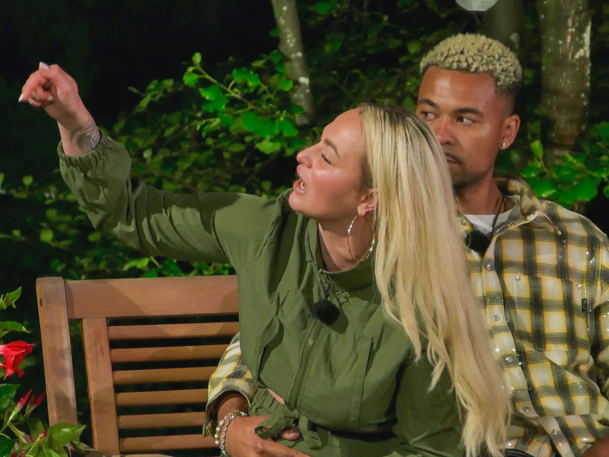 Anita und Fabrice im „Sommerhaus der Stars“