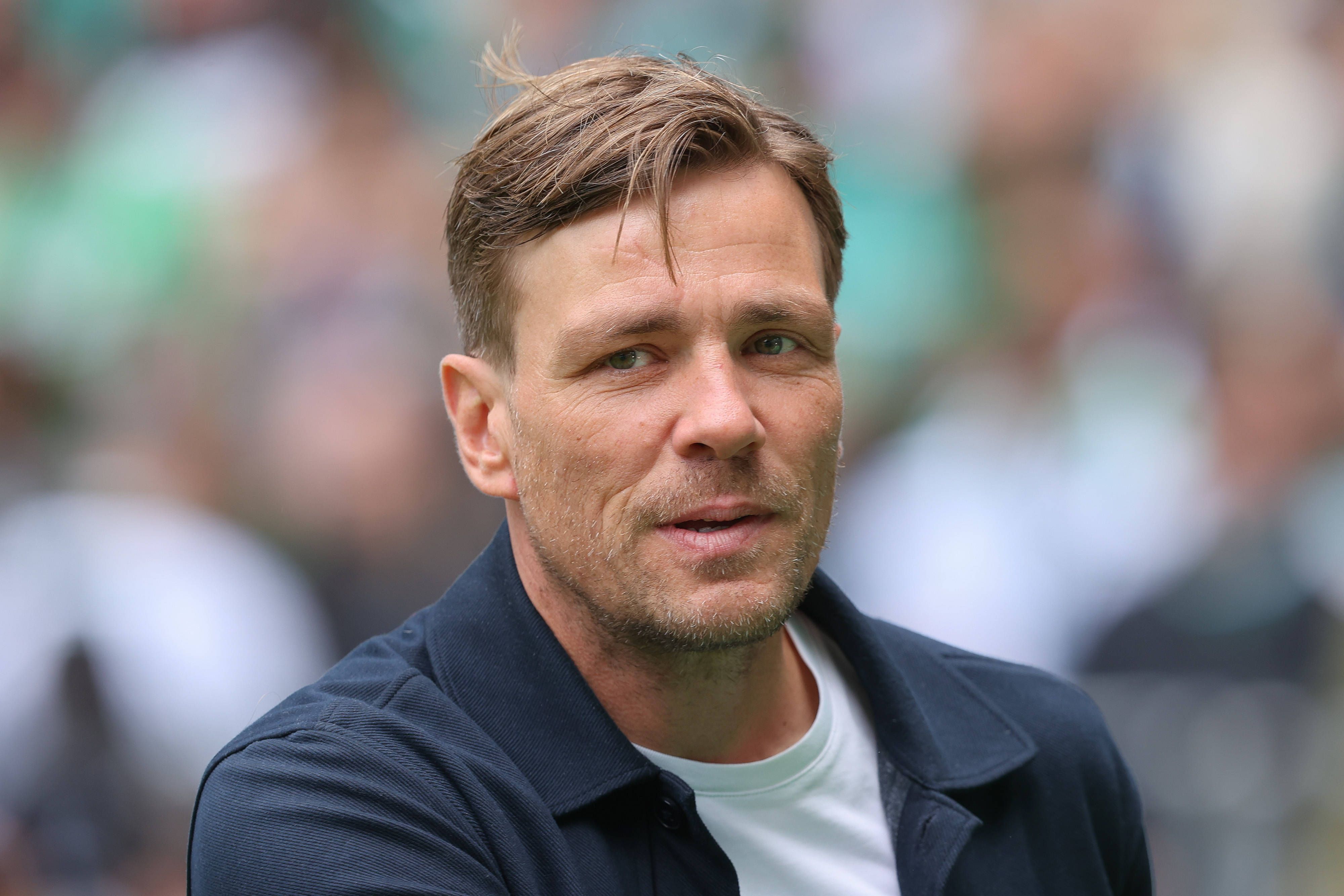 Clemens Fritz im Stadion.