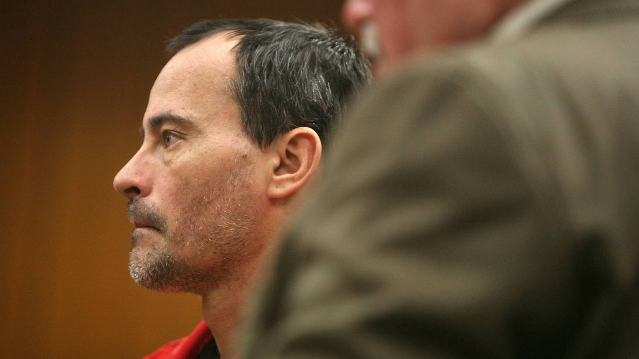 John Skelton während einer Vorverhandlung im Bezirksgericht von Lenawee County in Adrian (Michigan).