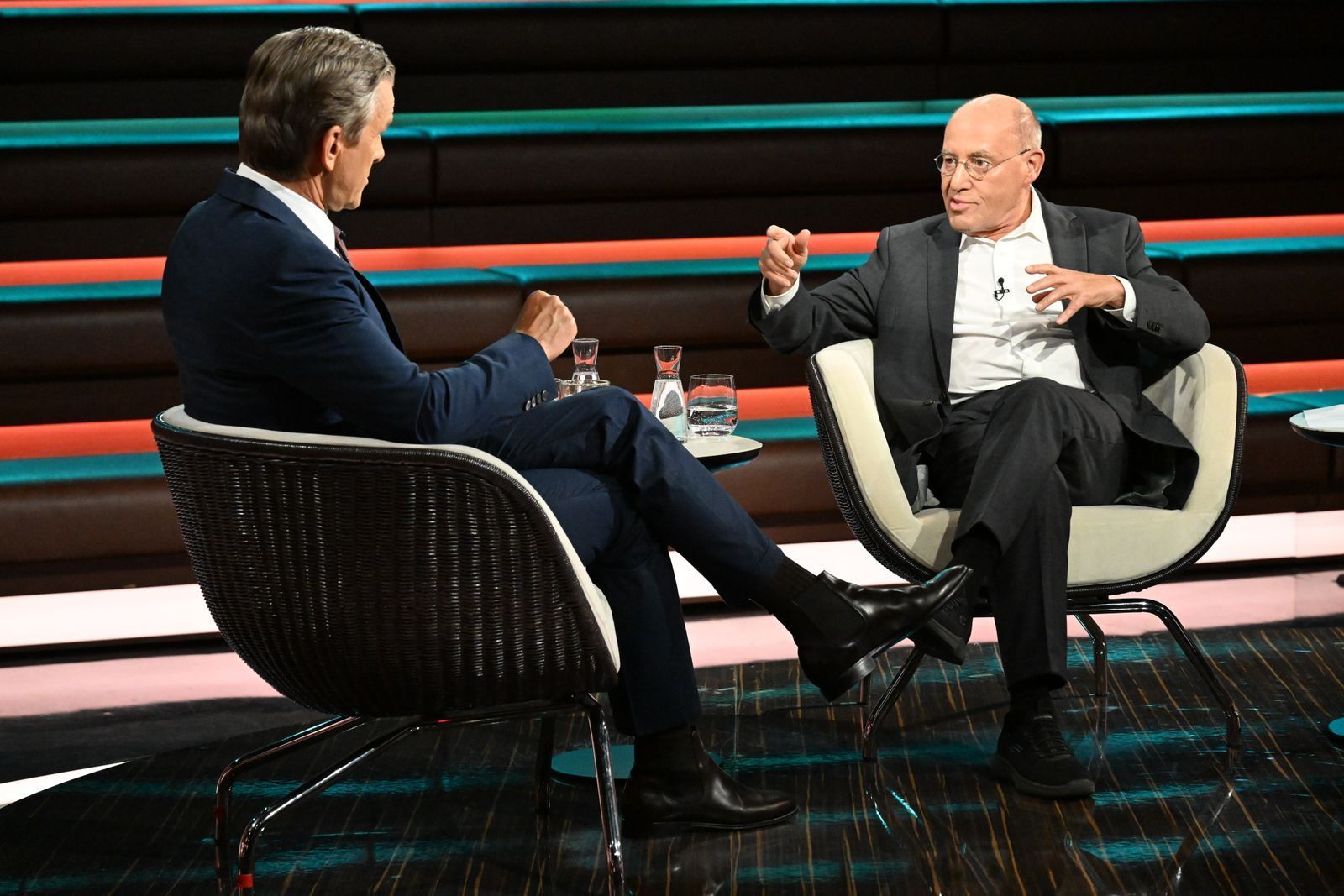 Gregor Gysi erklärte bei „Markus Lanz“, das BSW wolle „ein Faktor in der Bundesrepublik Deutschland“ werden.  (Bild: ZDF/ Cornelia Lehmann)