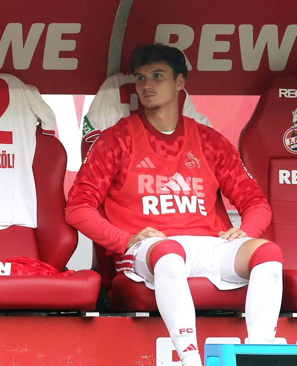 Rav van den Berg vor dem Spiel gegen Hoffenheim.
