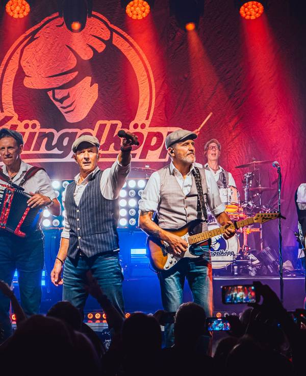 Die Klüngelköpp beim Konzert im Gloria.