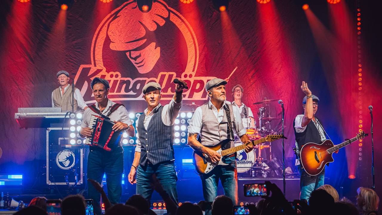 Die Klüngelköpp beim Konzert im Gloria.