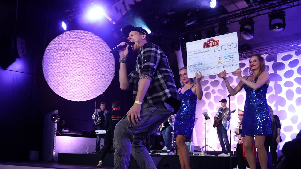 Linus’ Talentprobe im Tanzbrunnen: Sieger Timo Stenzel.