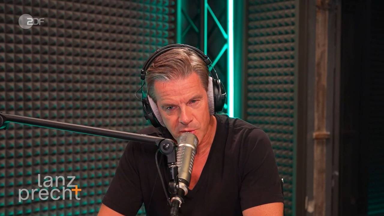 Müssen die Parteien die „Leute abholen, wo sie sind“? Markus Lanz findet: „Ihr seid ja kein Busunternehmen!“ (Bild: ZDF / Lanz + Precht)