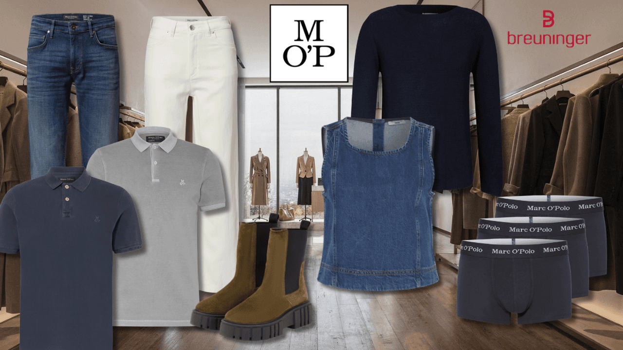 Eine Darstellung von Verschiedenen Marc O'Polo Pieces.
