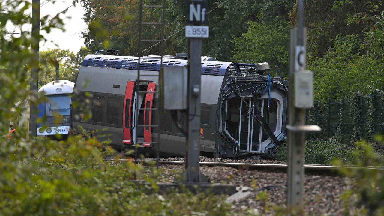 In Cléon entgleiste am Freitagabend (11. September 2026) ein Regionalzug.