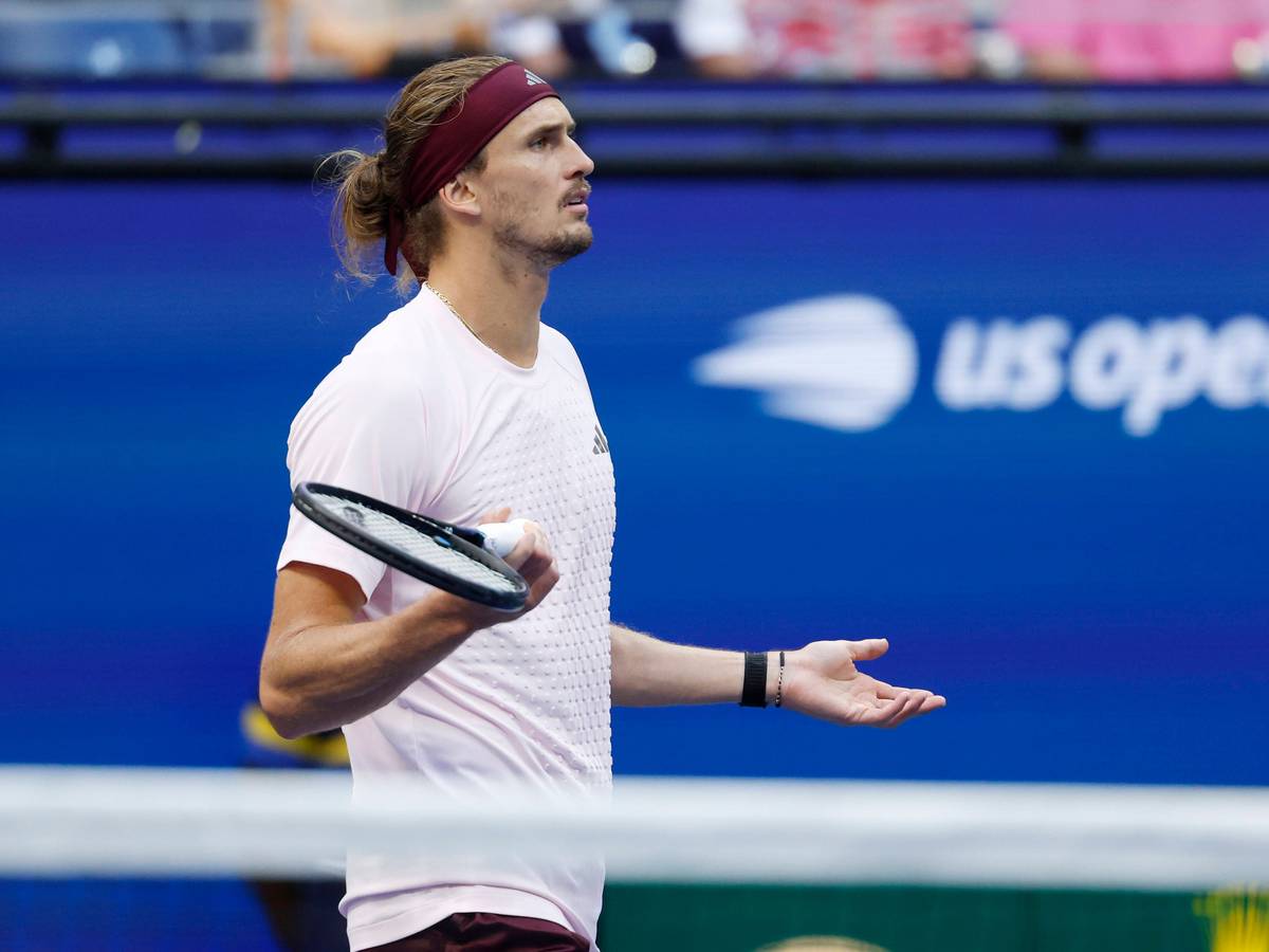 Alexander Zverev beschwert sich.