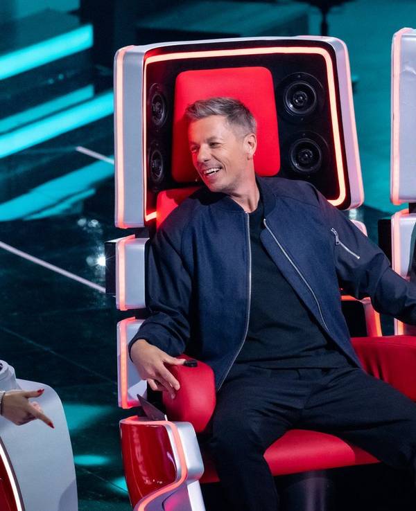 Konnten nur staunend ins gegnerische Team schauen: Michi Beck (links) und Smudo verpassten bei „The Voice of Germany“ ein vielversprechendes Talent. (Bild: Joyn / Claudius Pflug)