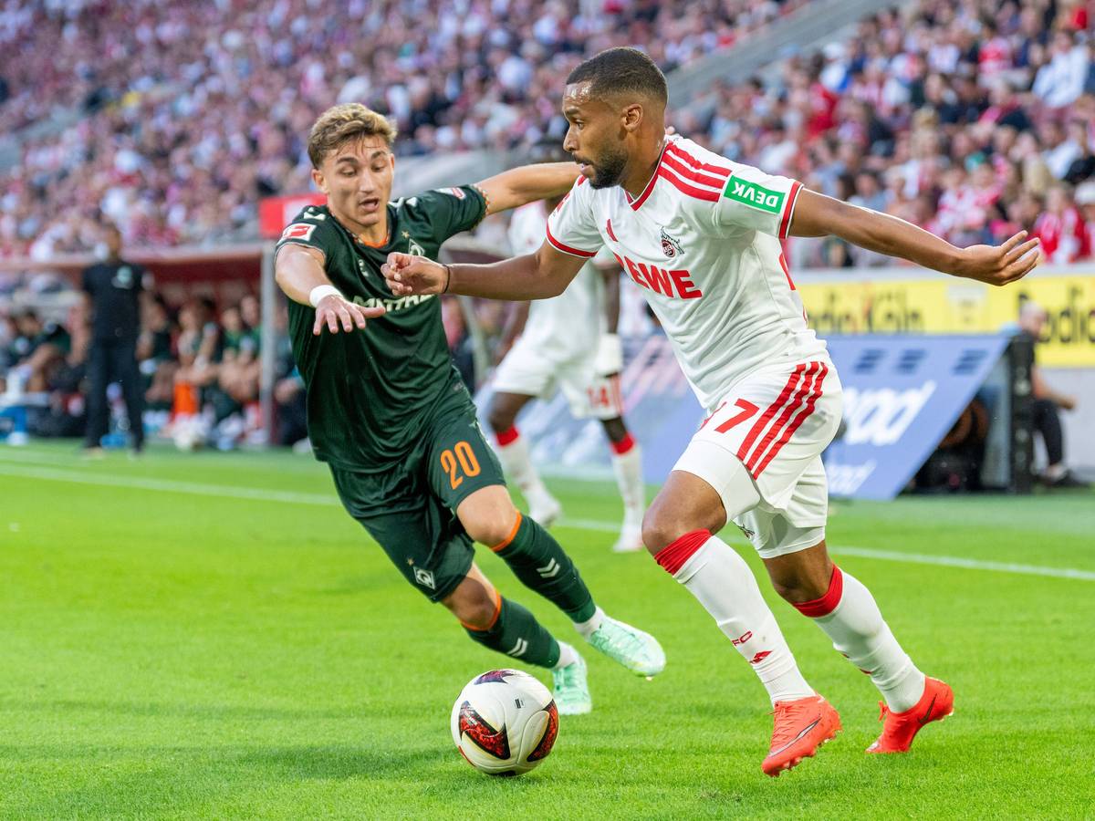 Linton Maina im Spiel gegen Werder Bremen.