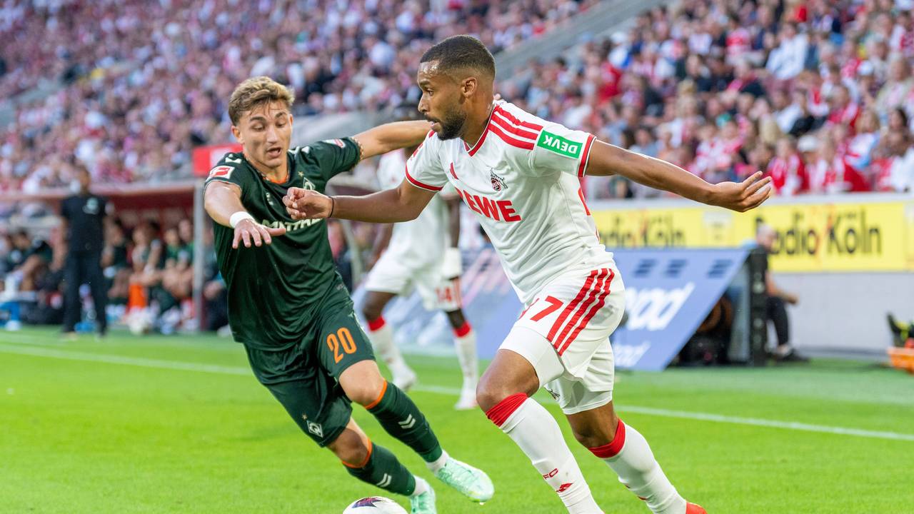 Linton Maina im Spiel gegen Werder Bremen.
