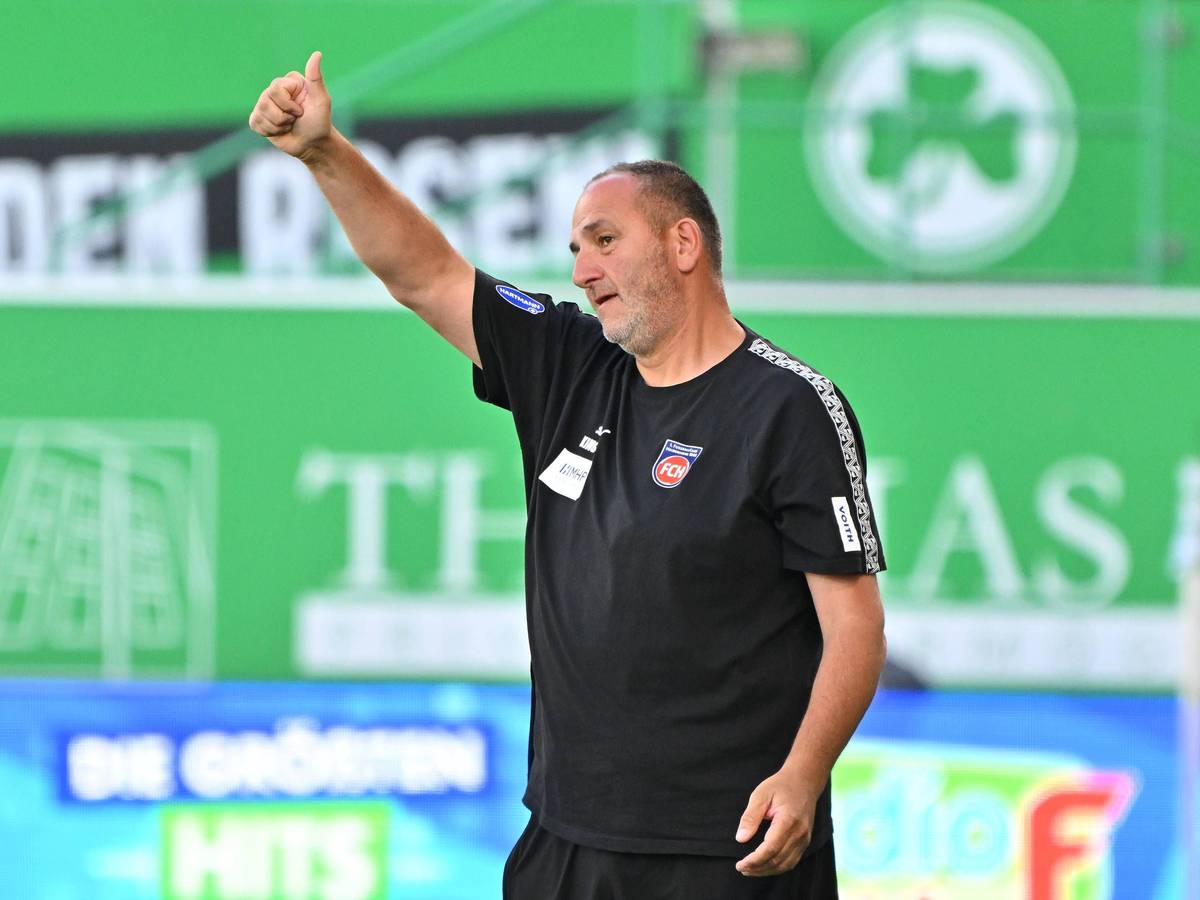 Heidenheim-Trainer Trainer Frank Schmidt