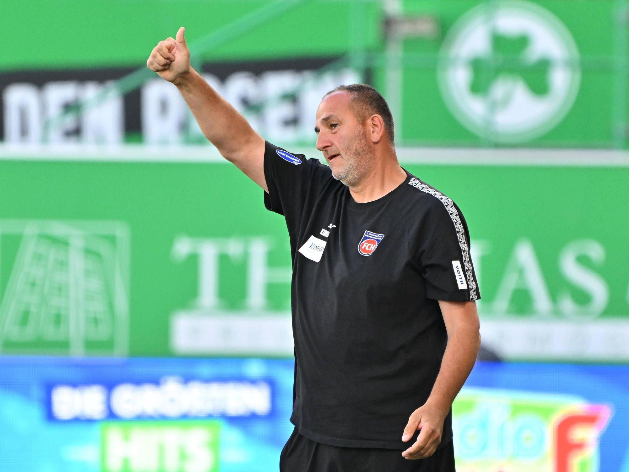 Heidenheim-Trainer Trainer Frank Schmidt
