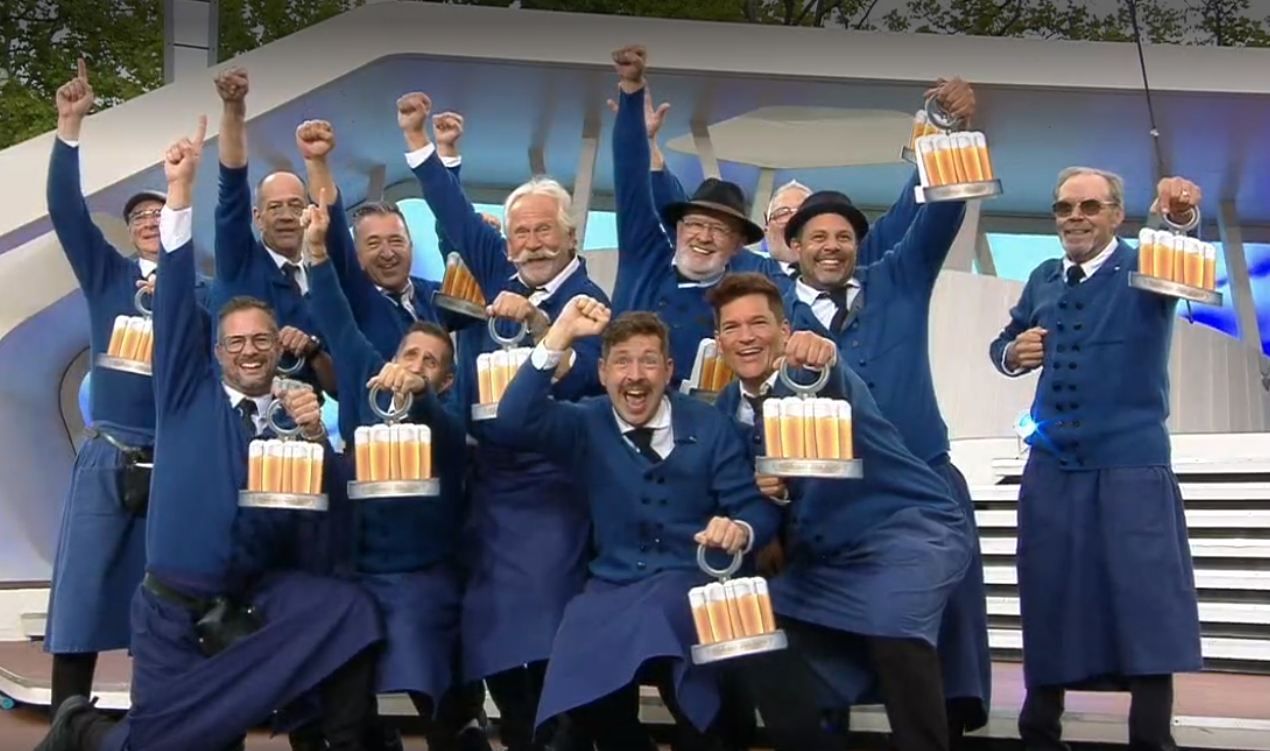 Henning Krautmacher beim Auftritt im Fernsehgarten.