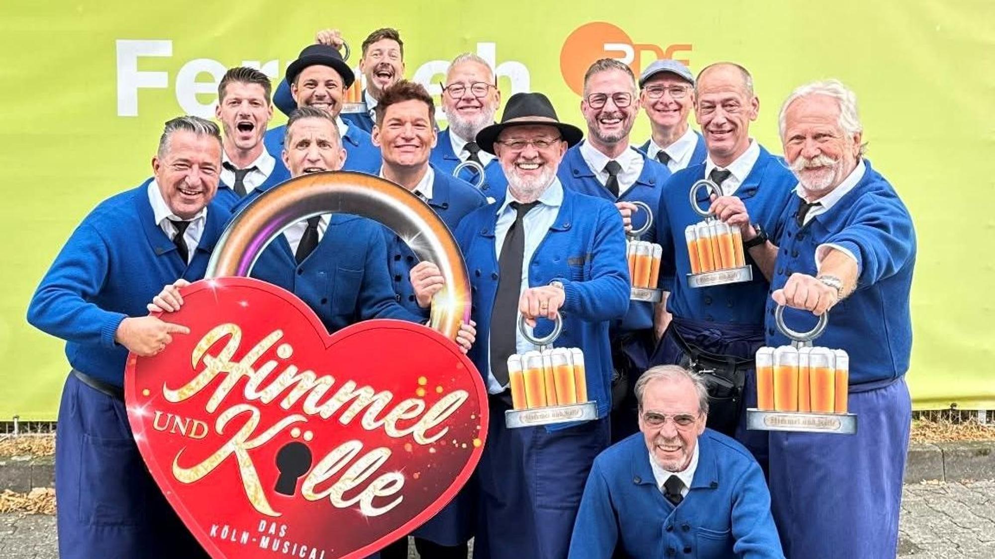 Henning Krautmacher und die Köbes-Truppe.