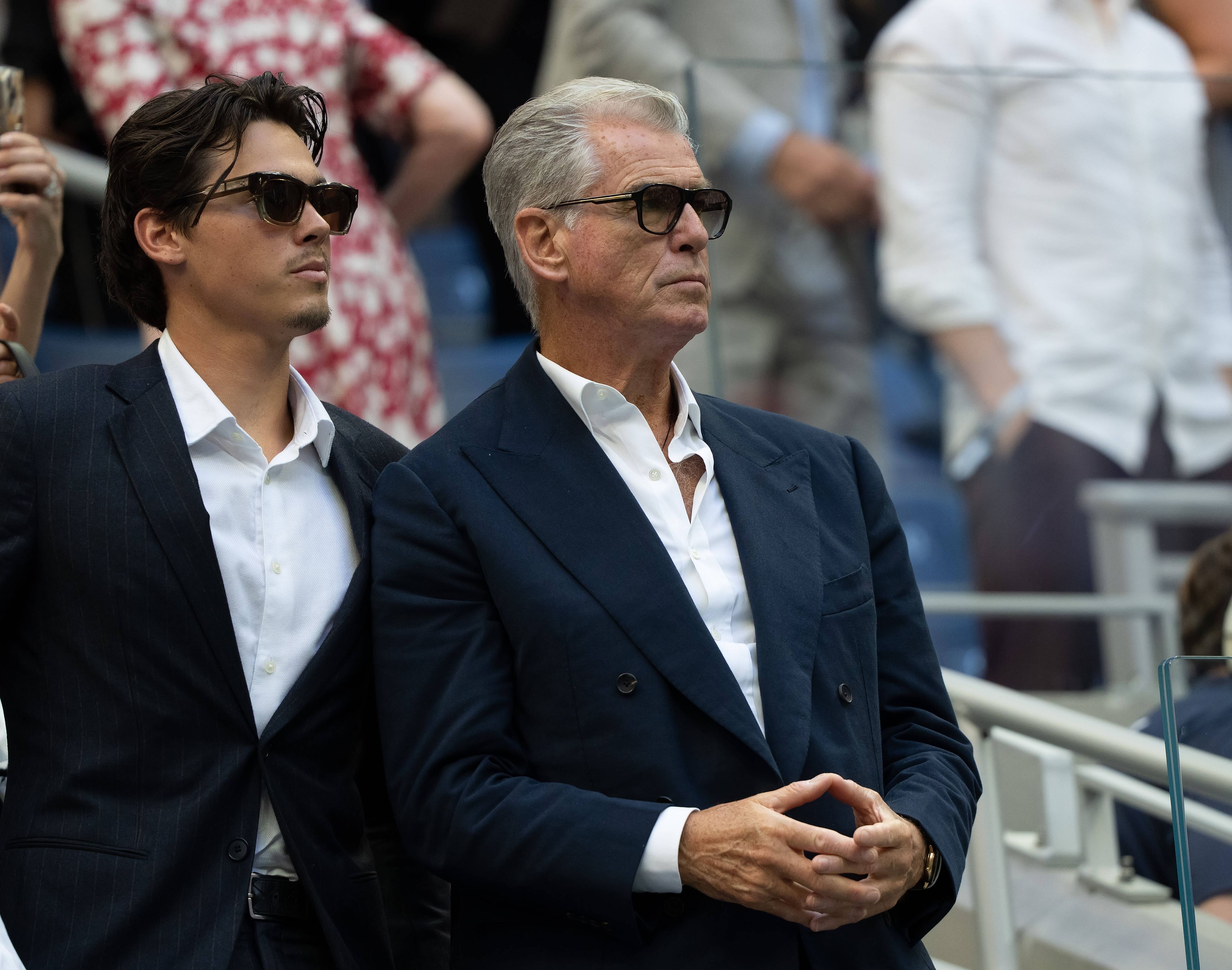 Pierce Brosnan bei den US Open