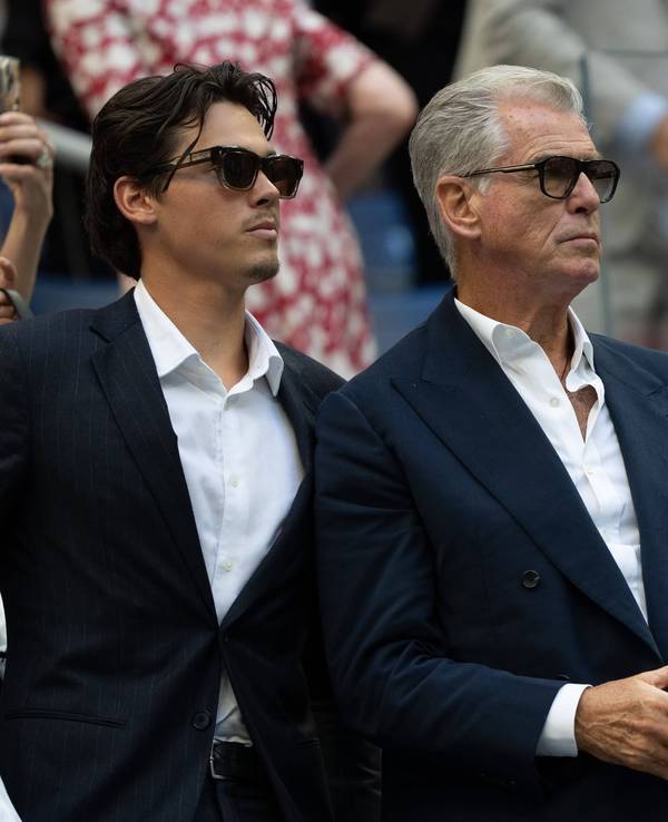 Pierce Brosnan bei den US Open