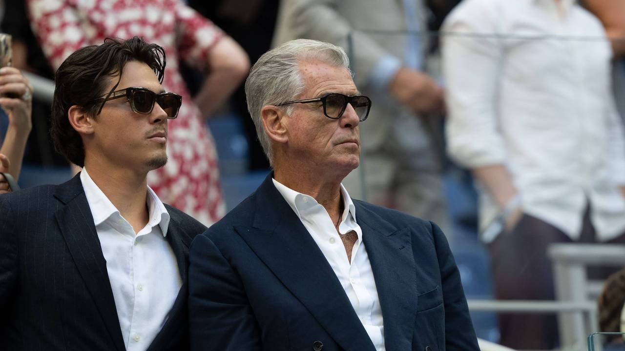 Pierce Brosnan bei den US Open