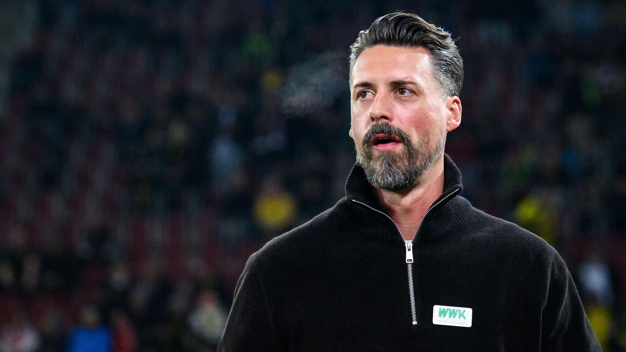Sandro Wagner bei einem Spiel des FC Augsburg.