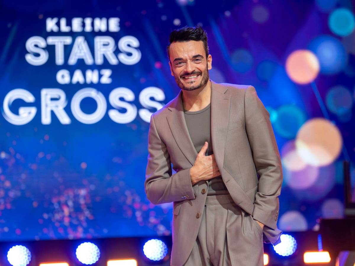 Giovanni Zarrella auf der Bühne seiner ZDF-Show.
